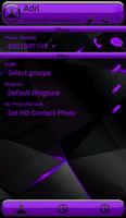 Theme Futura Purple Rocketdial screenshot 3