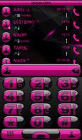 Theme Futura Pink Rocketdial poster