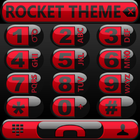 Theme Futura Red Rocketdial icon