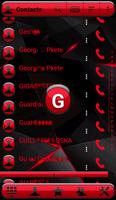 Theme Futura Red Rocketdial screenshot 2