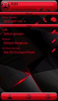 Theme Futura Red Rocketdial screenshot 3