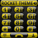 Theme Futura Yello Rocketdial APK