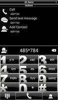 Theme Glossy Black RocketDial screenshot 1