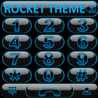 Theme Glow Holo Rocketdial icon
