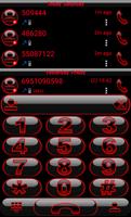 Theme Glow Red Rocketdial poster