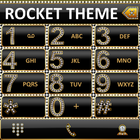 Theme Gold Diamonds RocketDial icon