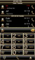 Theme Gold Diamonds RocketDial poster