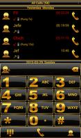 Theme Black Gold RocketDial poster