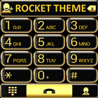 Theme Golden Glass RocketDial icon