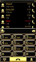 Theme Golden Glass RocketDial poster