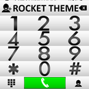 Theme Pure White RocketDial APK