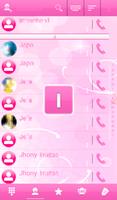 THEME PINK WHITE RocketDial screenshot 2