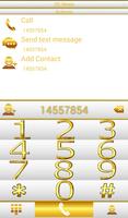 Theme Simple Gold RocketDial poster
