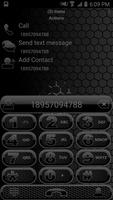Theme Space Black RocketDial poster