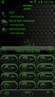 Theme Space Green RocketDial screenshot 2