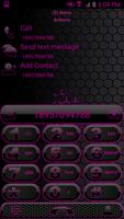 Theme Space Pink RocketDial screenshot 2