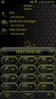 Theme Space Yellow RocketDial screenshot 2
