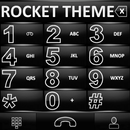Theme RocketDial Spectra Black APK