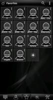 Theme RocketDial Spectra Black screenshot 3