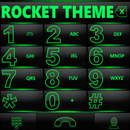 Theme RocketDial Spectra Green APK