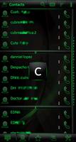 Theme RocketDial Spectra Green screenshot 2