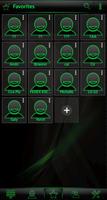 Theme RocketDial Spectra Green screenshot 3