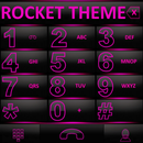 Theme RocketDial Spectra Pink  APK