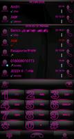 Theme RocketDial Spectra Pink  poster