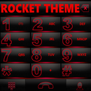 Theme RocketDial Spectra Red G APK