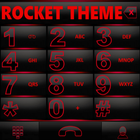 Theme RocketDial Spectra Red G icon