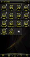 Theme RocketDial Spectra Yello screenshot 3