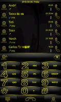 Theme RocketDial Spectra Yello poster
