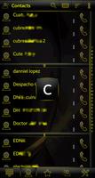 Theme RocketDial Spectra Yello screenshot 2