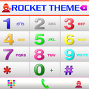 Theme RocketDial White Colors APK