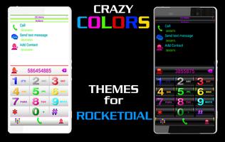 Theme RocketDial White Colors screenshot 1