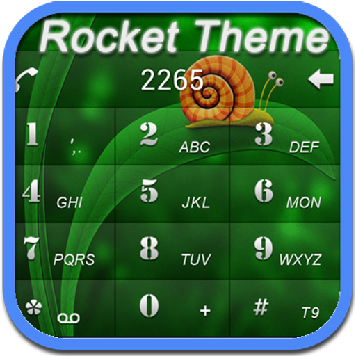 RocketDial Green3rd Theme