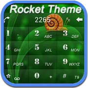 RocketDial Green3rd Theme