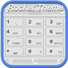 RocketDial Theme C Silver(HD)-icoon