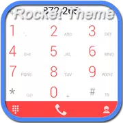 RocketDial Kitkat Red Theme