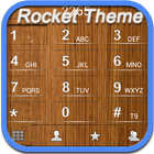 RocketDial Wood Theme ícone