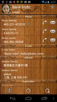 RocketDial Wood Theme captura de pantalla 2