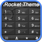 RocketDial Keo Black Theme icône