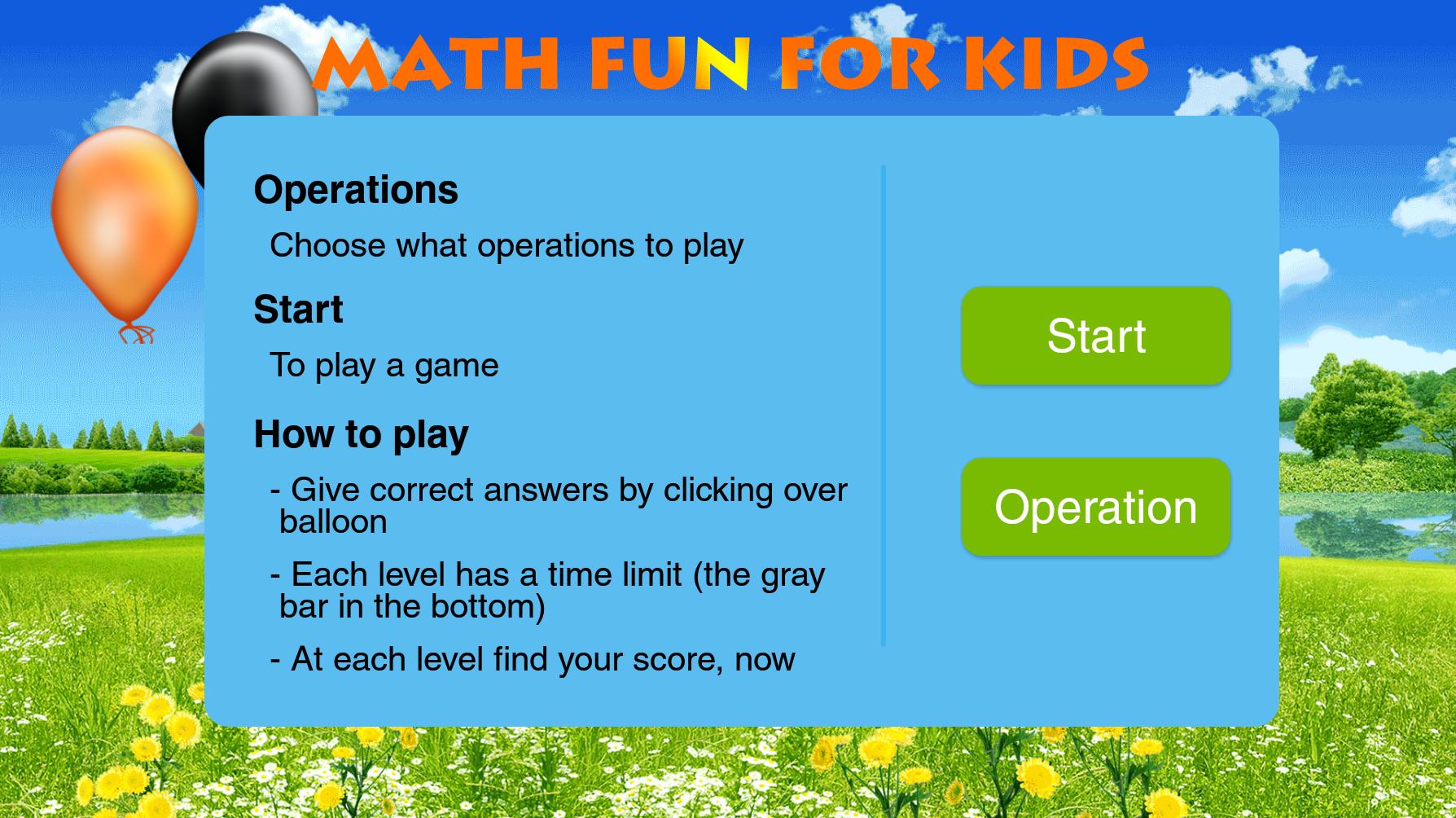 Math Fun For Kids For Android Apk Download