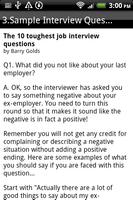 Interview Questions ภาพหน้าจอ 3