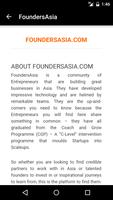 Founders Asia اسکرین شاٹ 3