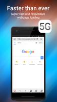 Faster Web Browser 4G 5G LTE plakat