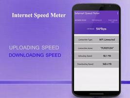 Internet Speed Meter penulis hantaran