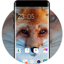 Theme for Intex Cloud Crystal 2.5D Fox Wallpaper APK