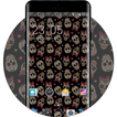 Theme for Intex Cloud String HD Skull Wallpaper