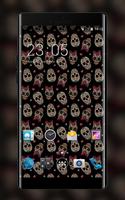 Theme for Intex Cloud String HD Skull Wallpaper poster